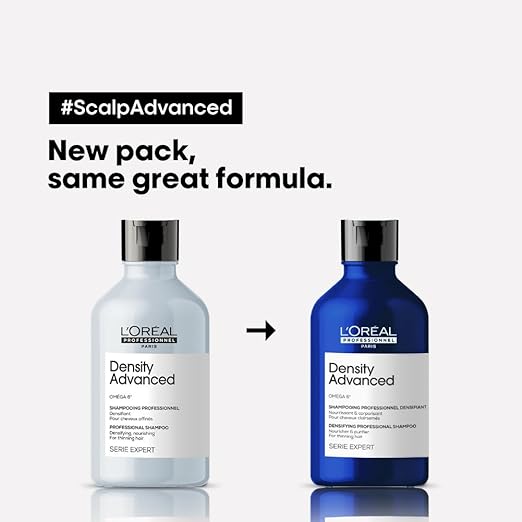 Loreal Paris Proffessional L'OREAL PROFESSIONNEL PARIS Scalp Advanced Density Advanced | For Thinning Hair | With Omega 6 (300 Ml)