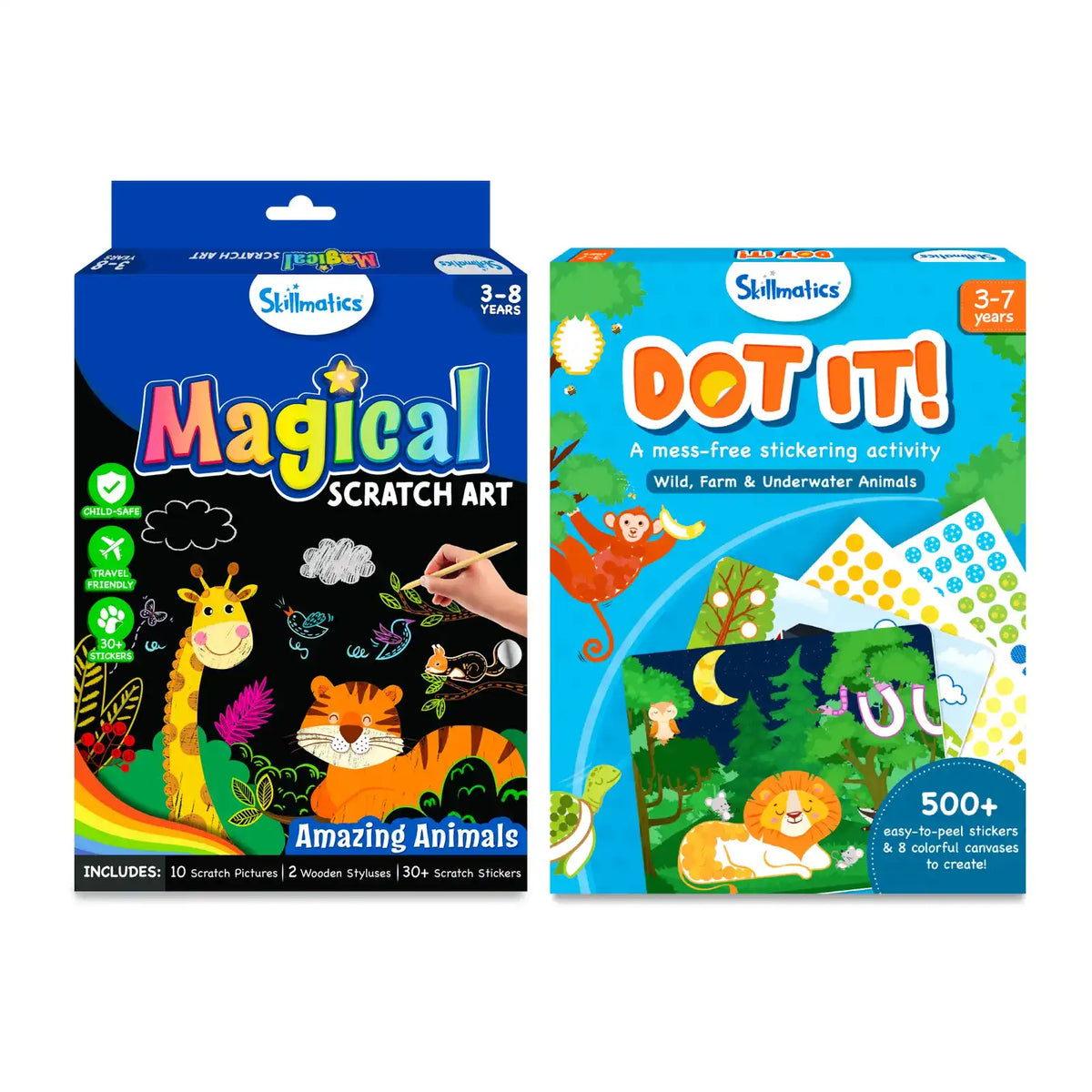 Skillmatics Animal Lover's Art Set (Ages 3-8)