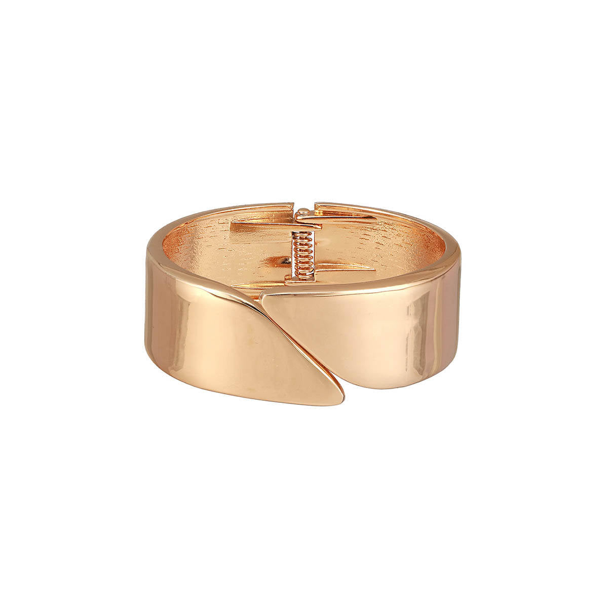 Aatmana Gold-Plated Solid Cuff Bracelet