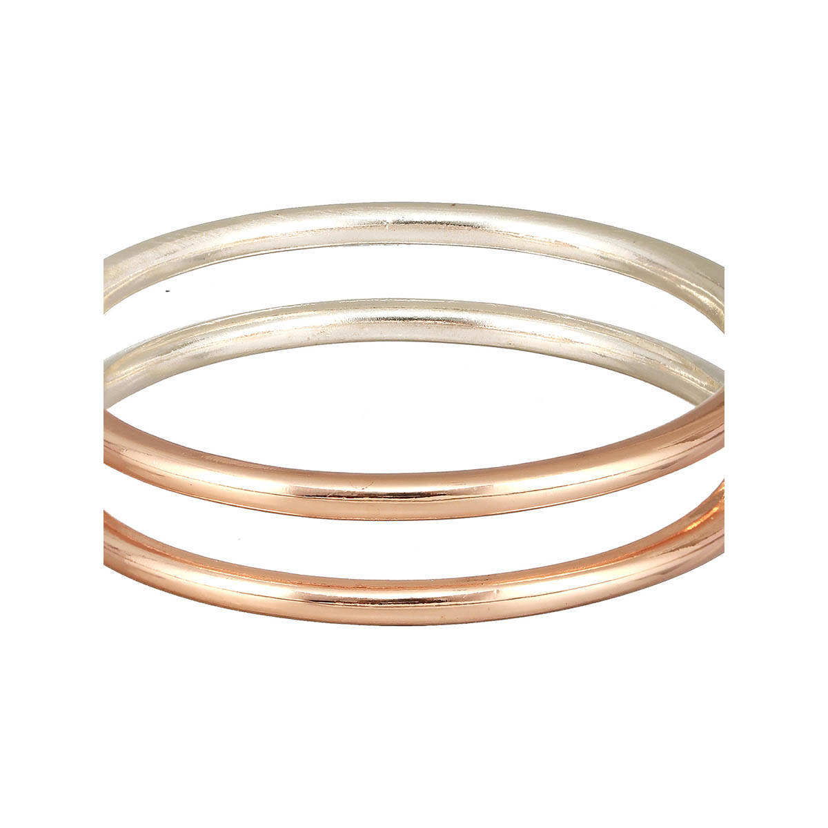 Aatmana Dual Tone Cuff Bracelet
