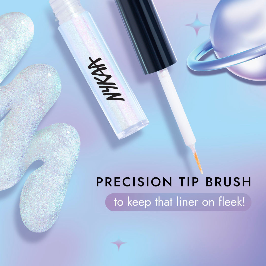 Nykaa Cosmetics Stardust Dual Chrome Eyeliner with Holographic Finish - Avatar