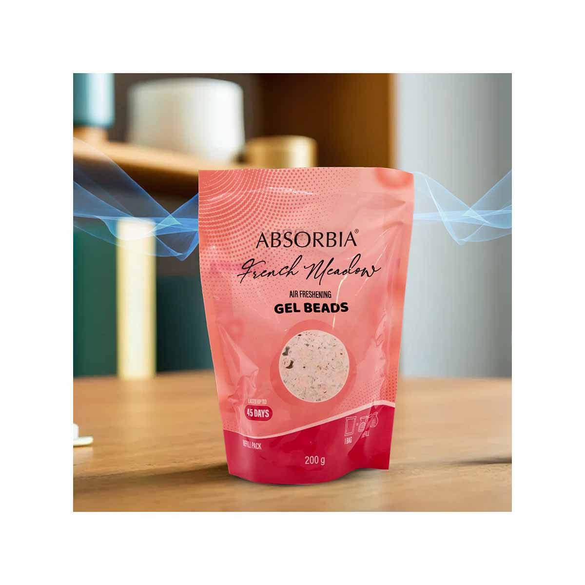Absorbia Gel Beads Air Freshener French Meadow Fragrance · One Size