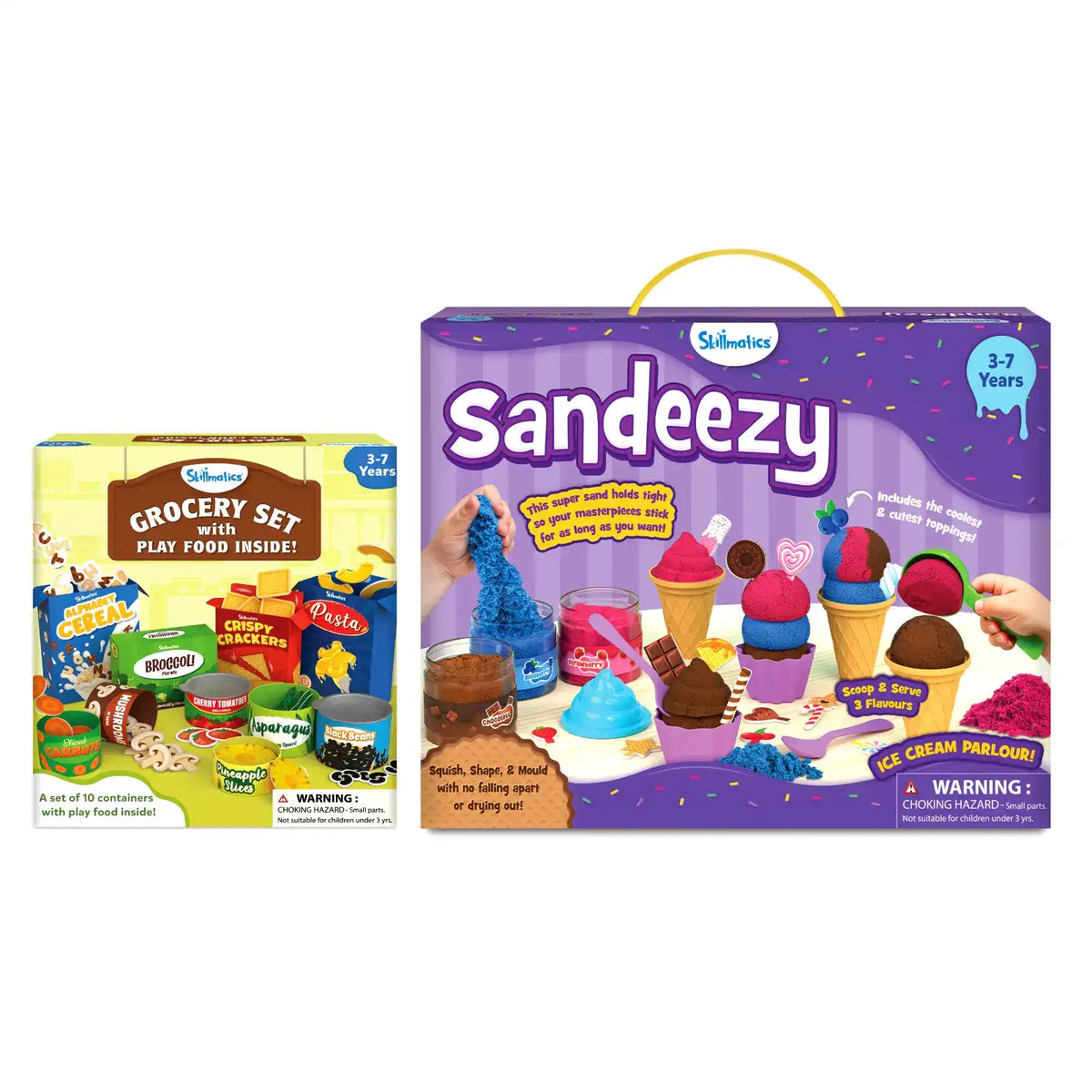 Skillmatics Play Pantry & Dessert Bundle(ages 3-7)