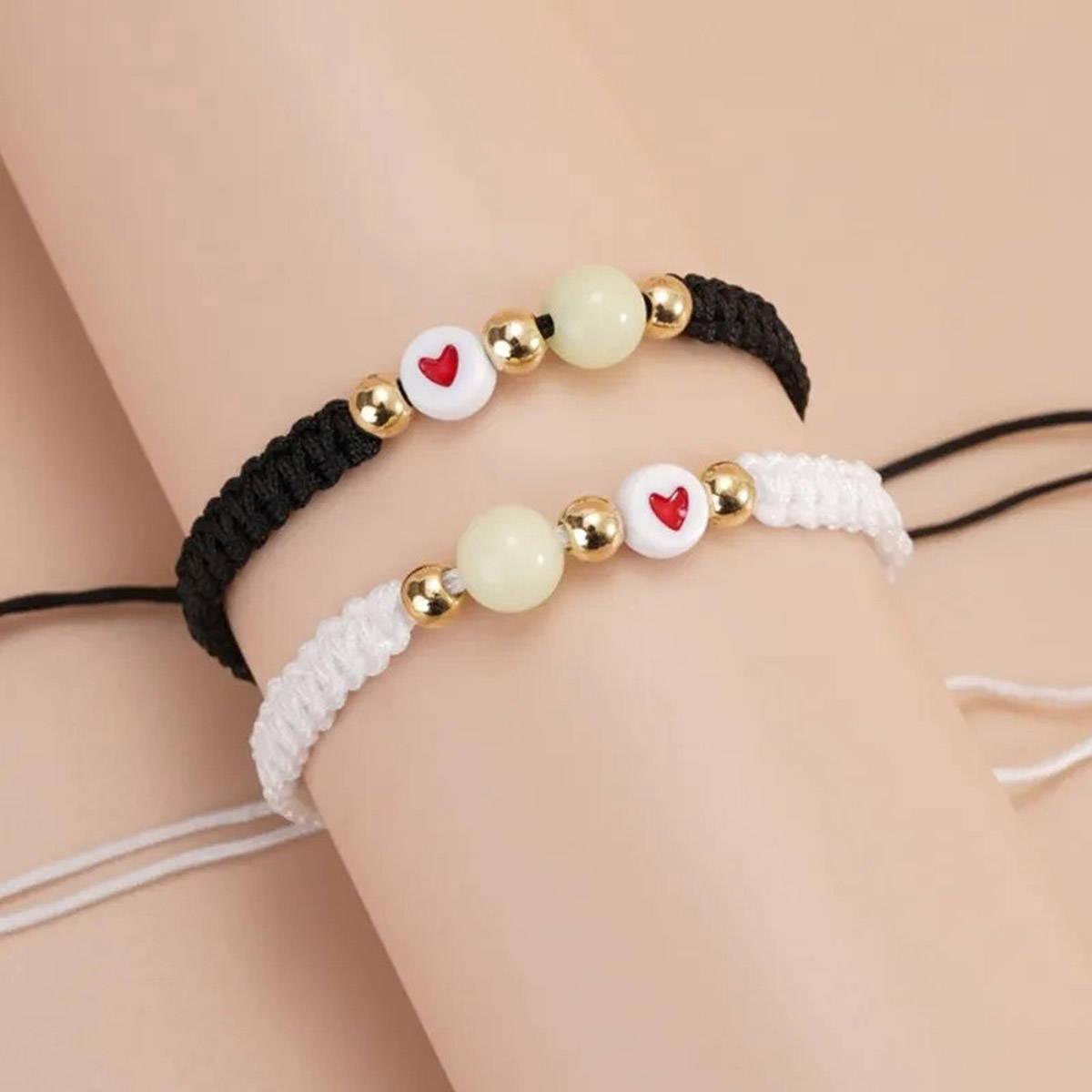 Aatmana Multi-Color Stones Bracelet (Pack of 2) · One Size