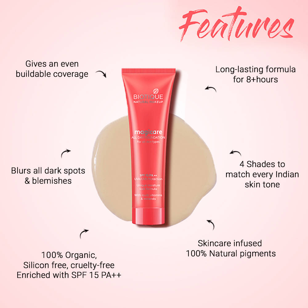 Biotique Magicare All Day Foundation SPF 15