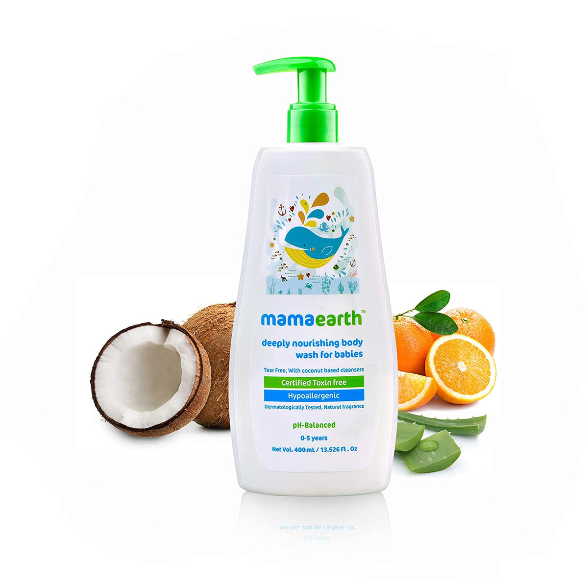 Mamaearth Deeply Nourishing Body Wash For Babies 400ml