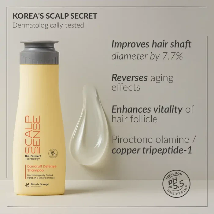 Beauty Garage ScalpSense Dandruff Defense Shampoo-200ML