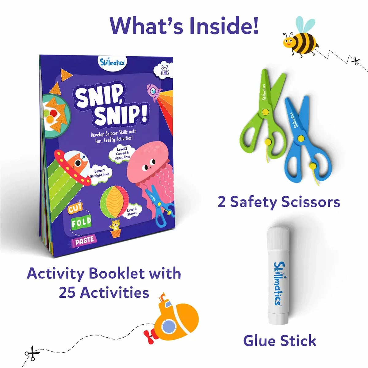 Skillmatics Little Creators Bundle (ages 3-10)