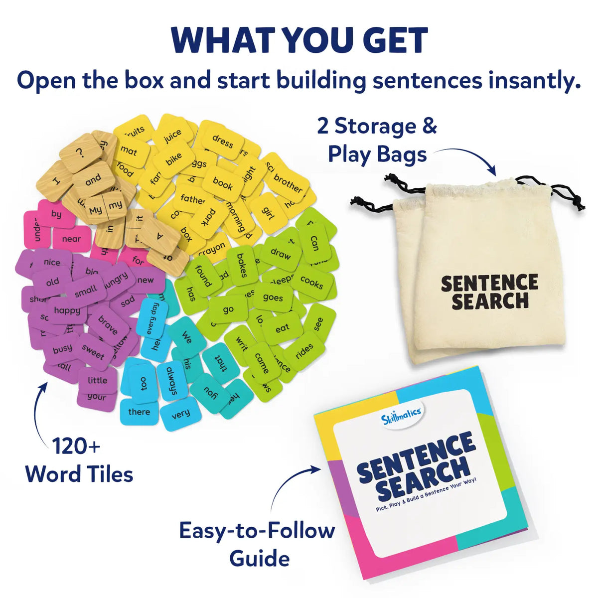 Skillmatics Spelling & Sentence Building Bundle (ages 5-12)