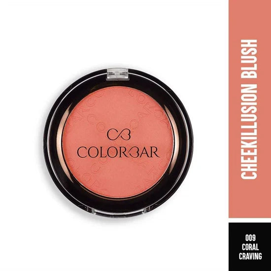 Colorbar Cheekillusion Blusher 4g Rosey Peach 013