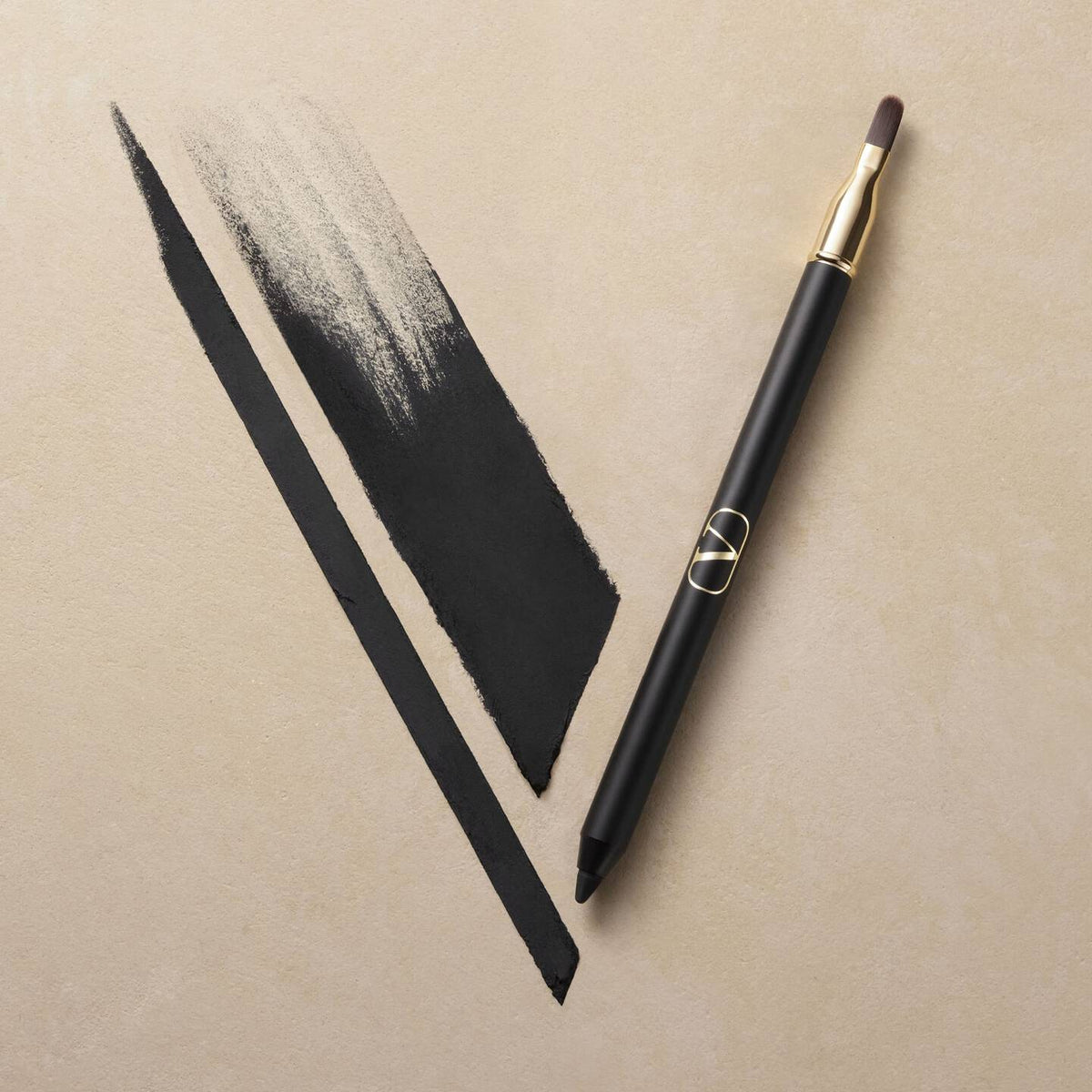 VALENTINO Colorgraph Eyeliner & Blending Brush 1.2g BROWN FONDANT