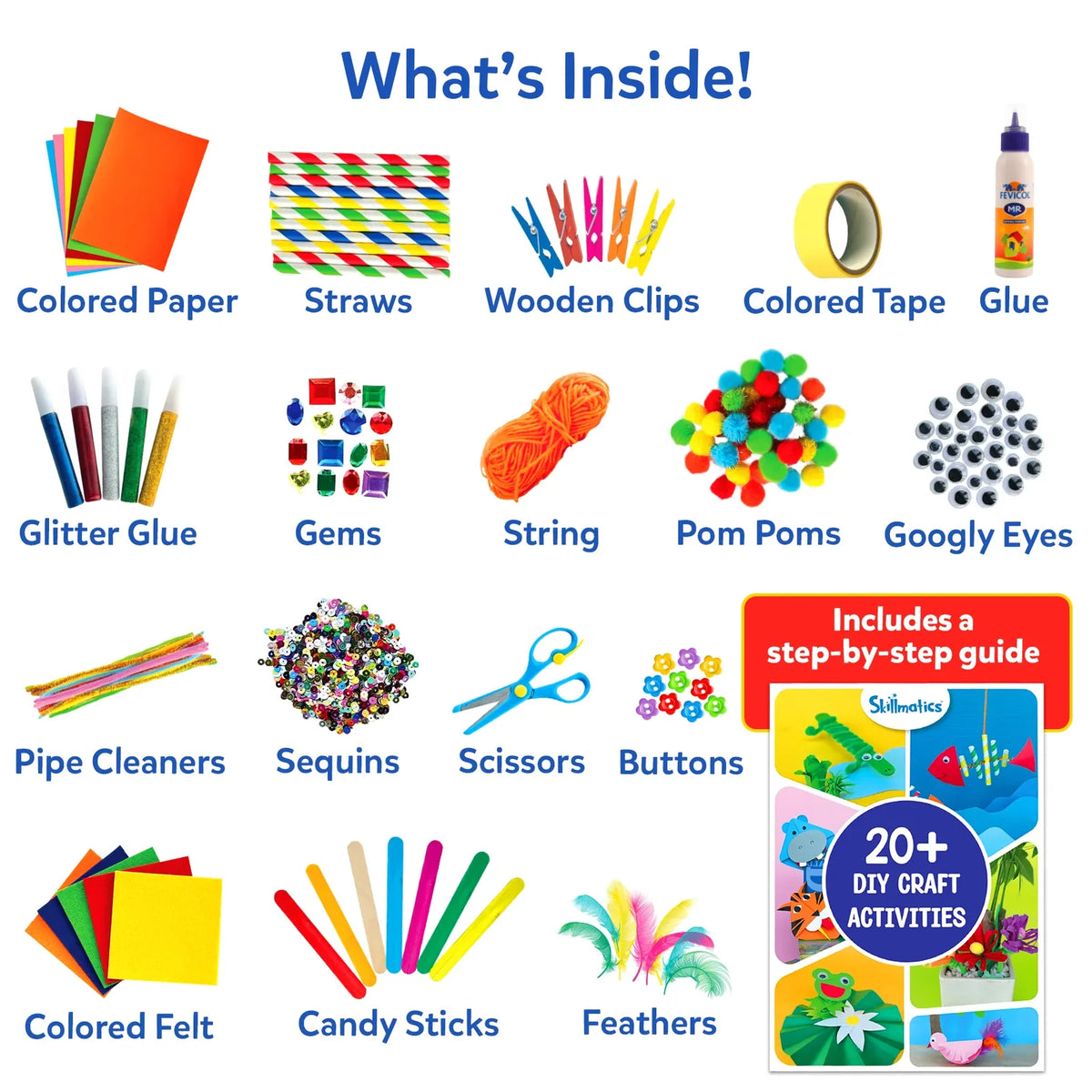 Skillmatics Ultimate Art & Craft Activity Chest | DIY Activity Set (ages 6-13)