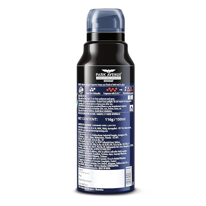 Park Avenue Sportz Power Deodorant For Men 150ml