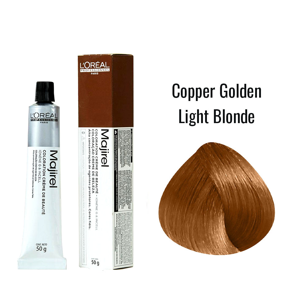 Loreal Professionnel Loreal Majirel 8.34 Light Blonde With Copper Gold 50g