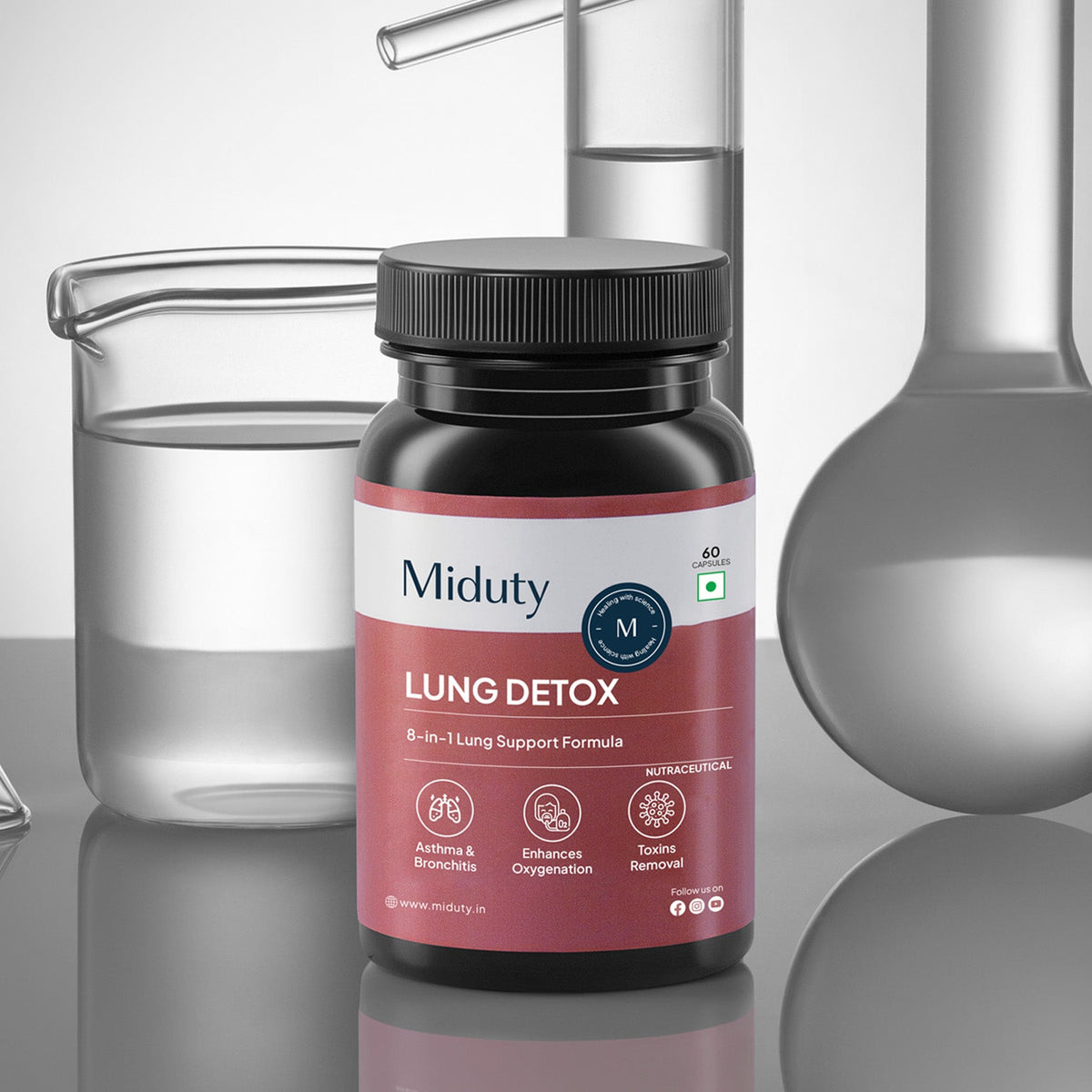 Miduty Lung Detox | Lung Cleanse Supplement