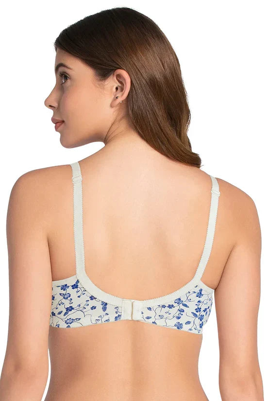 AMANTE-BRA10421 Cool Contour Non-Padded Bra with Aloe Finish 32B / BLACK