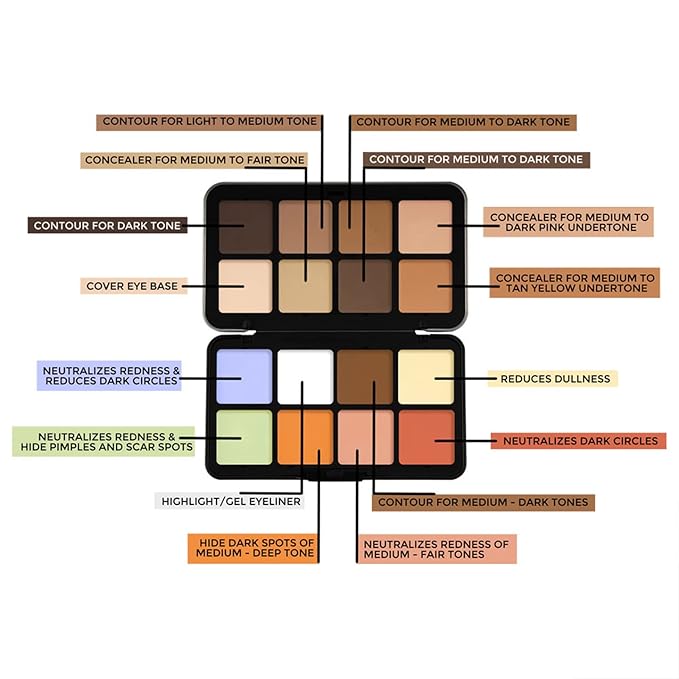 Forever52 Camouflage HD Palette CHP001