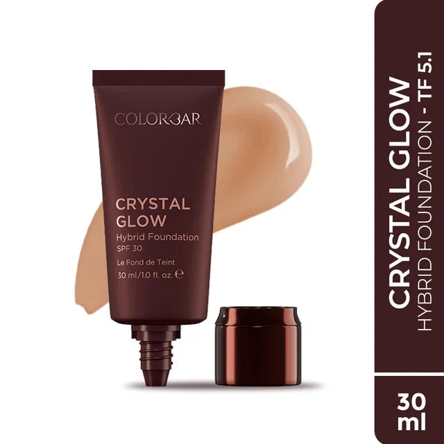 Colorbar Crystal Glow Hybrid Foundation Spf-30 30ml TF 5.1