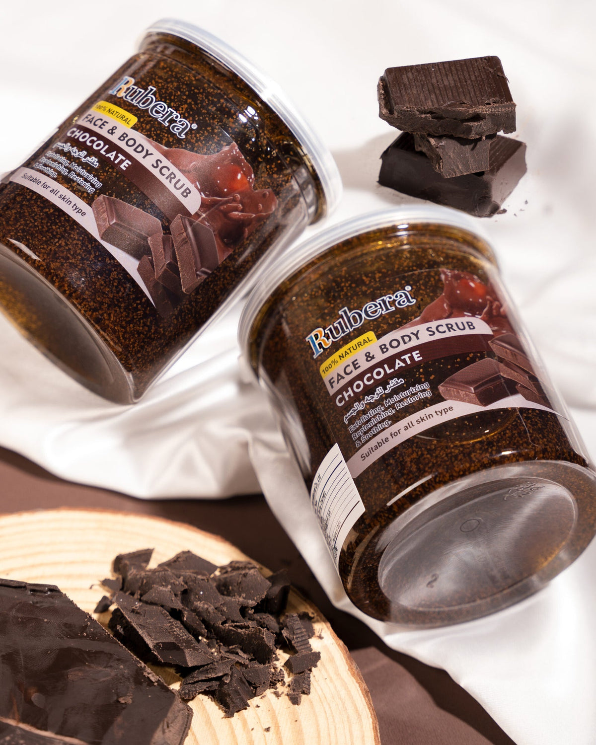 Rubera Chocolate Face and Body Scrub 500ml