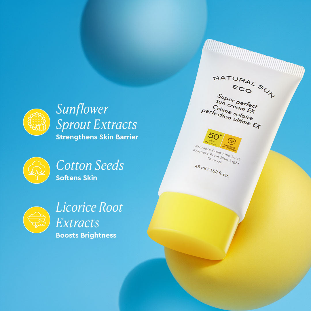 The Face Shop NaturalSun Eco Super Perfect Sun Cream EX 45ml