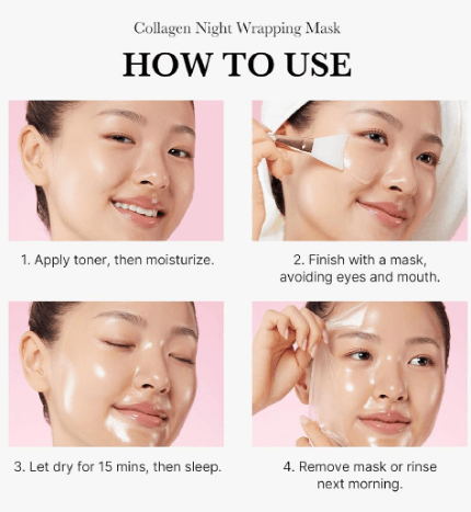 Medicube - Collagen Night Wrapping Mask With Collagen Extract (75ml)