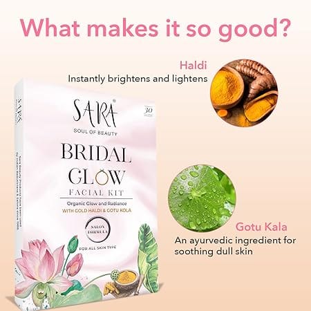 Sara - Bridal Glow Facial Kit