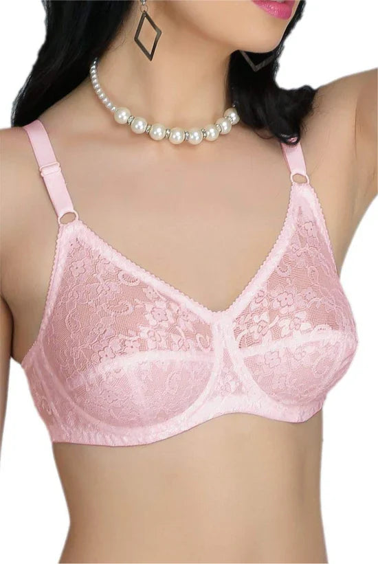 Maiden Beauty Beautiful Intimates forever Padded Bra And Set 32(B) / PINK