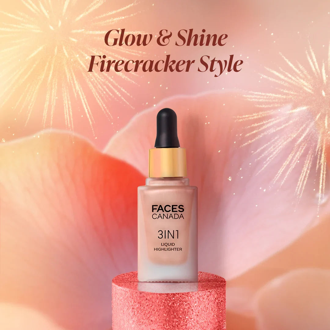 Faces Canada 3 in 1 Liquid Highlighter 18ml 01 GOLD