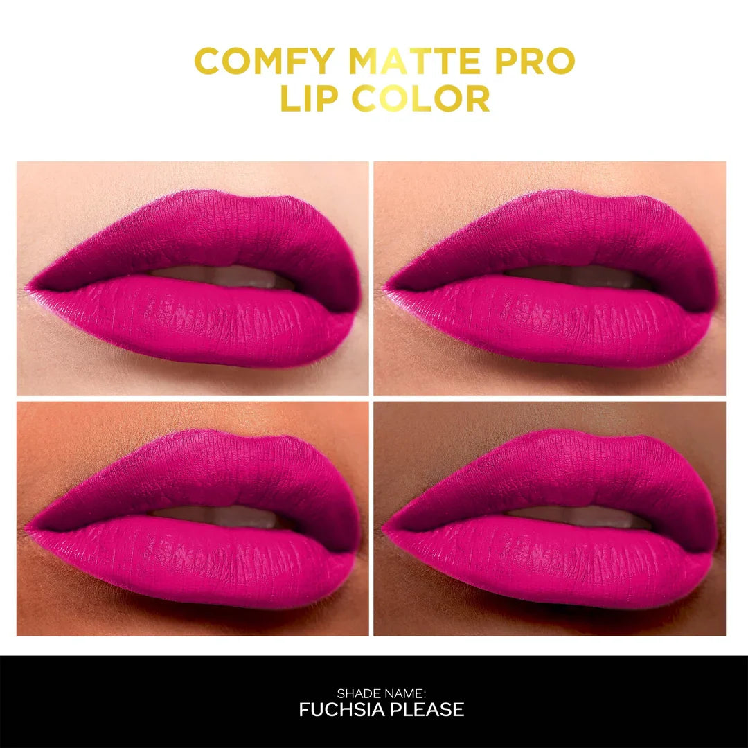 Faces Canada Comfy Matte Pro Lip Color Macadamia Oil & Olive Butter 5.5ml Rust Raisin 02