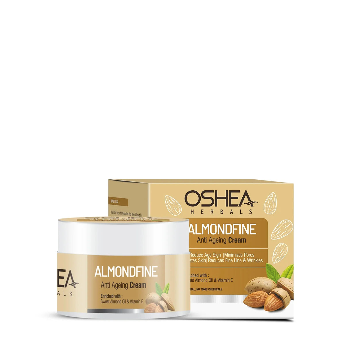 Oshea Herbals Almondfine Anti Ageing Facewash 150g