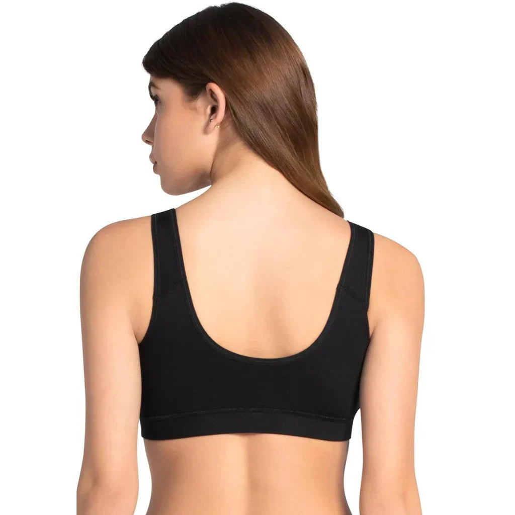 AMANTE BRA78901 All Day at Home Bra BLACK / S