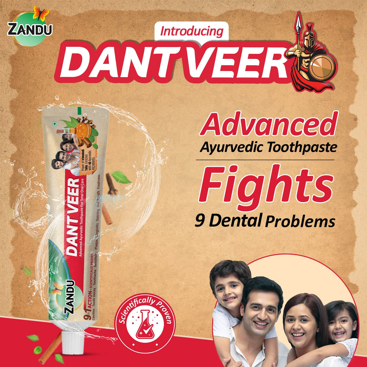 Zandu-O Oil Pulling Toothpaste with Irimedadi Taila 200g