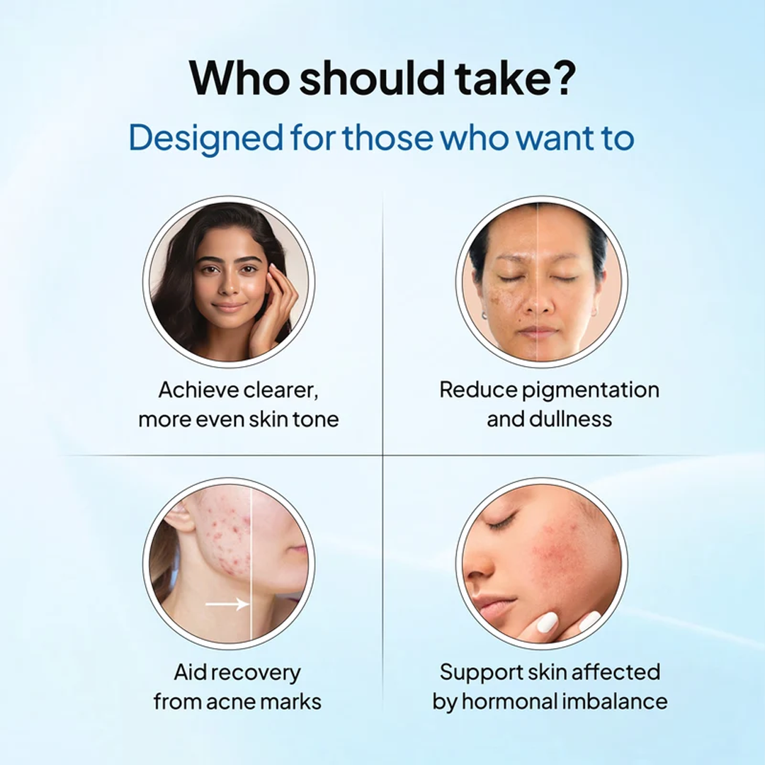 Miduty Clear Skin Combo: Liver Detox + Glutathione 85%