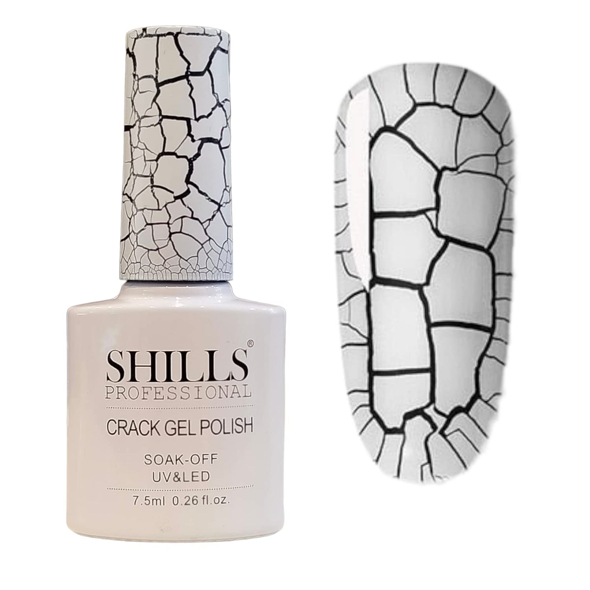 Shills Professional Crack Gel Polish Soak Gel Polish UV/LED Shade-279 7.5ml