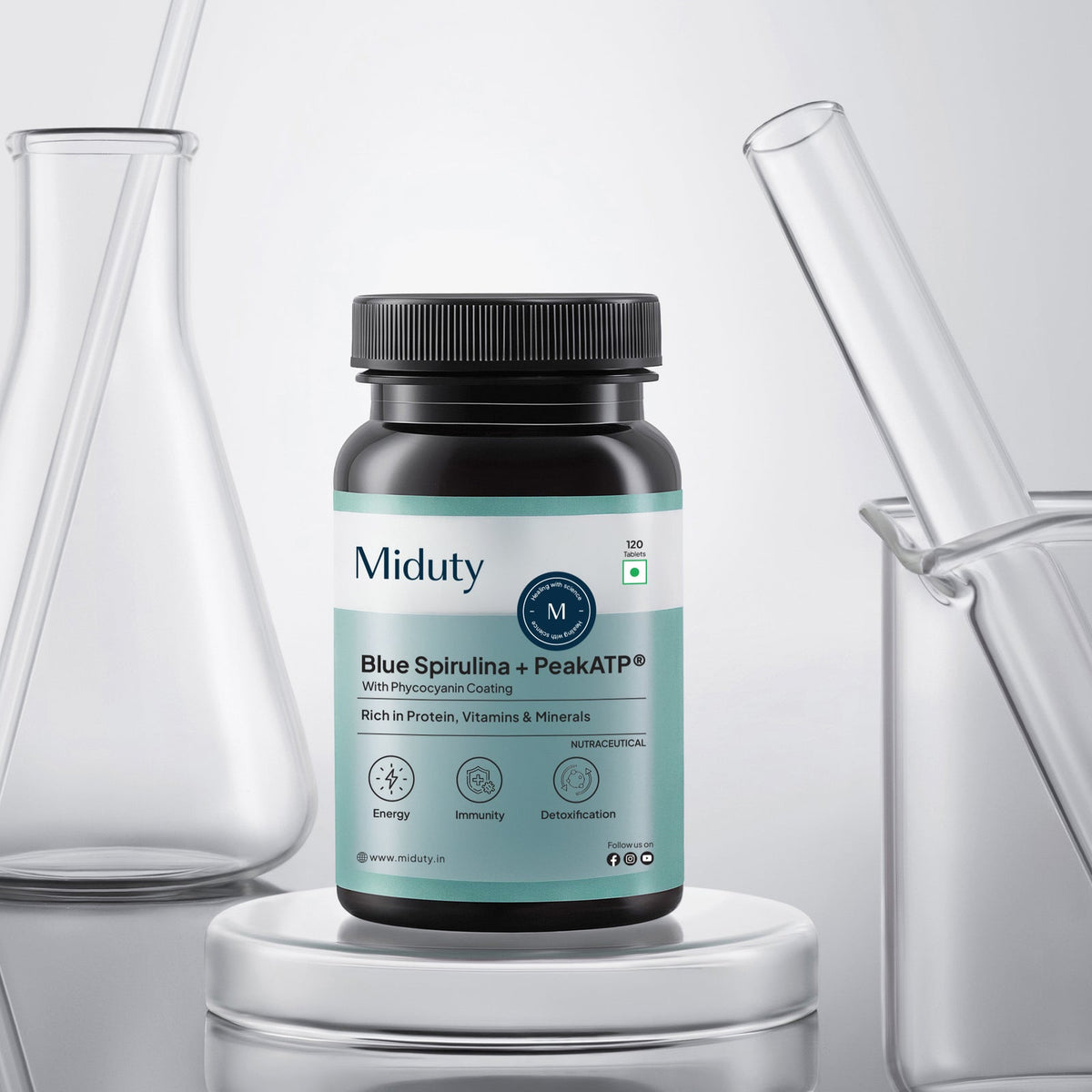 Miduty Blue Spirulina + PeakATP®