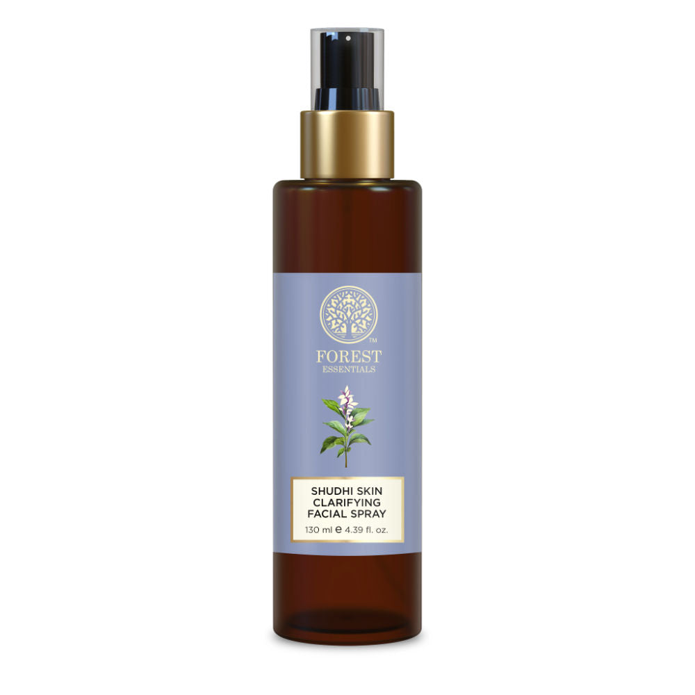 Forest Essentials Shudhi Skin Clarifying Facial Spray - Hydrating Toner for Acne Prone Skin (130ml)