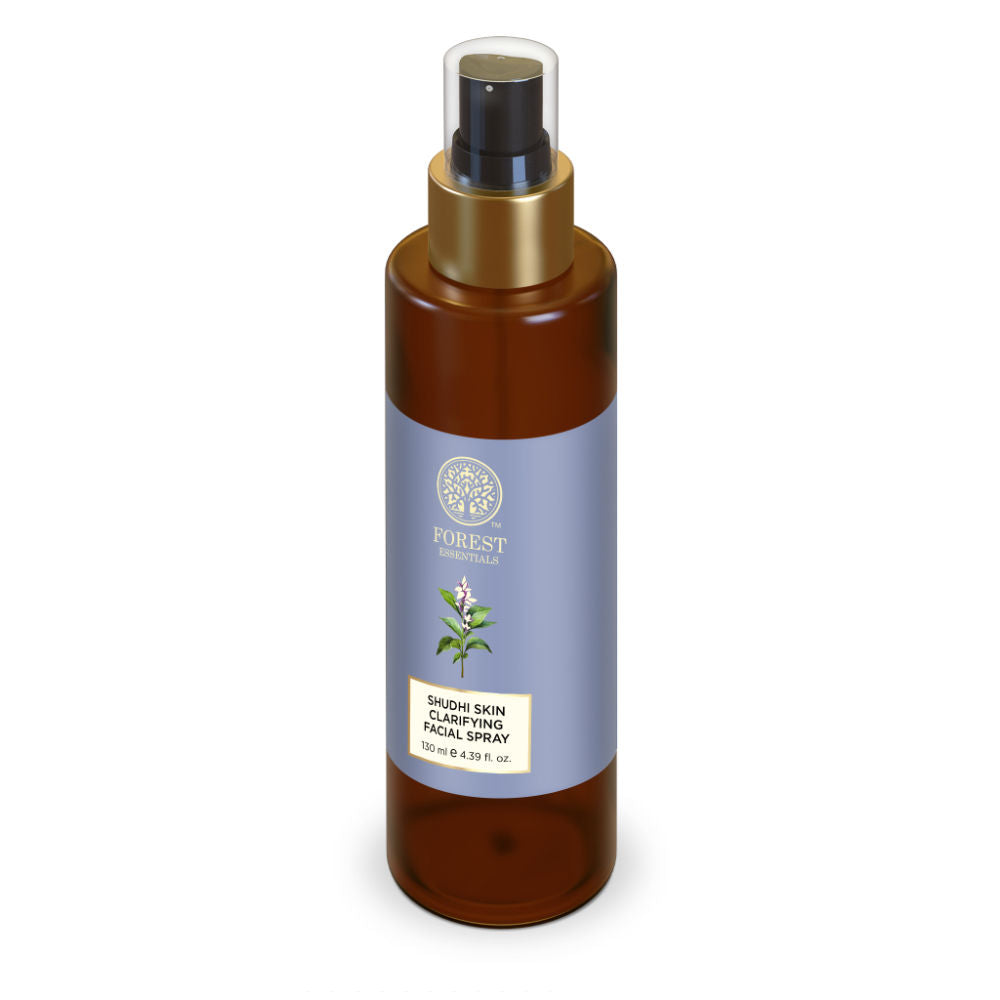 Forest Essentials Shudhi Skin Clarifying Facial Spray - Hydrating Toner for Acne Prone Skin (130ml)
