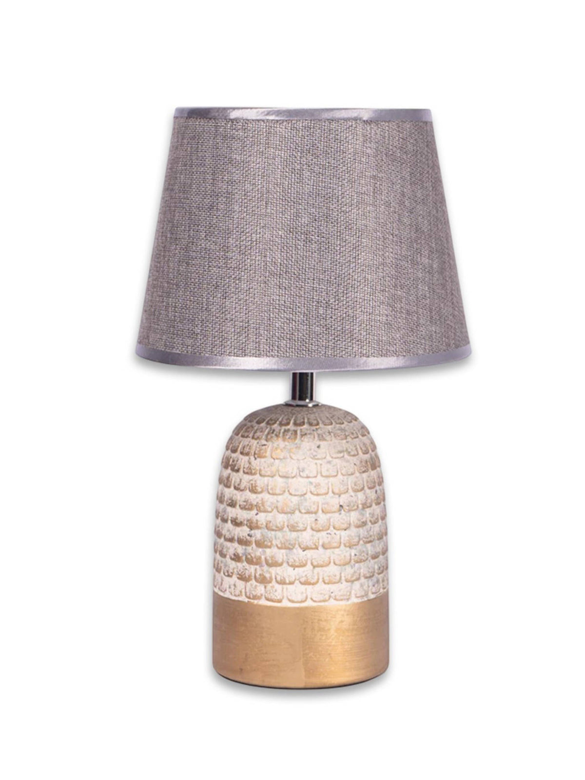 Aarvi Decor Grey Ceramic Glazed Table Lamp · One Size