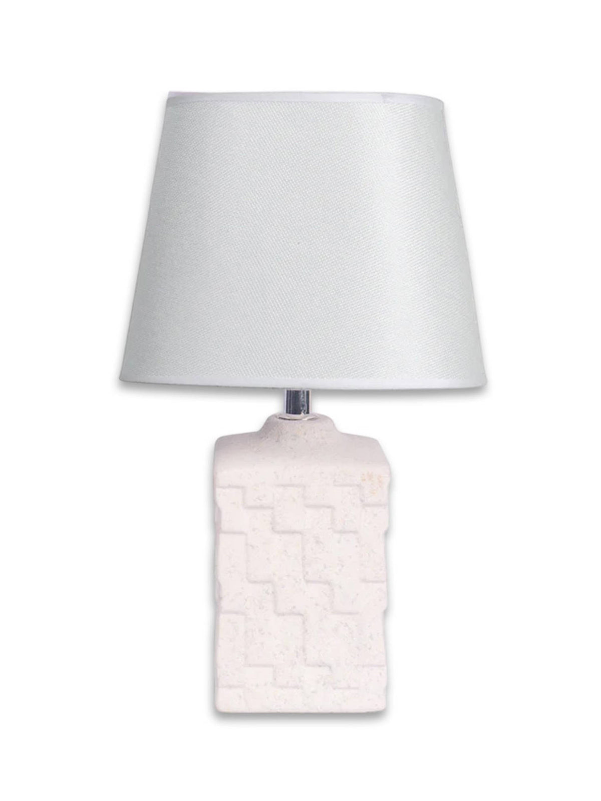 Aarvi Decor White Ceramic Table Lamp