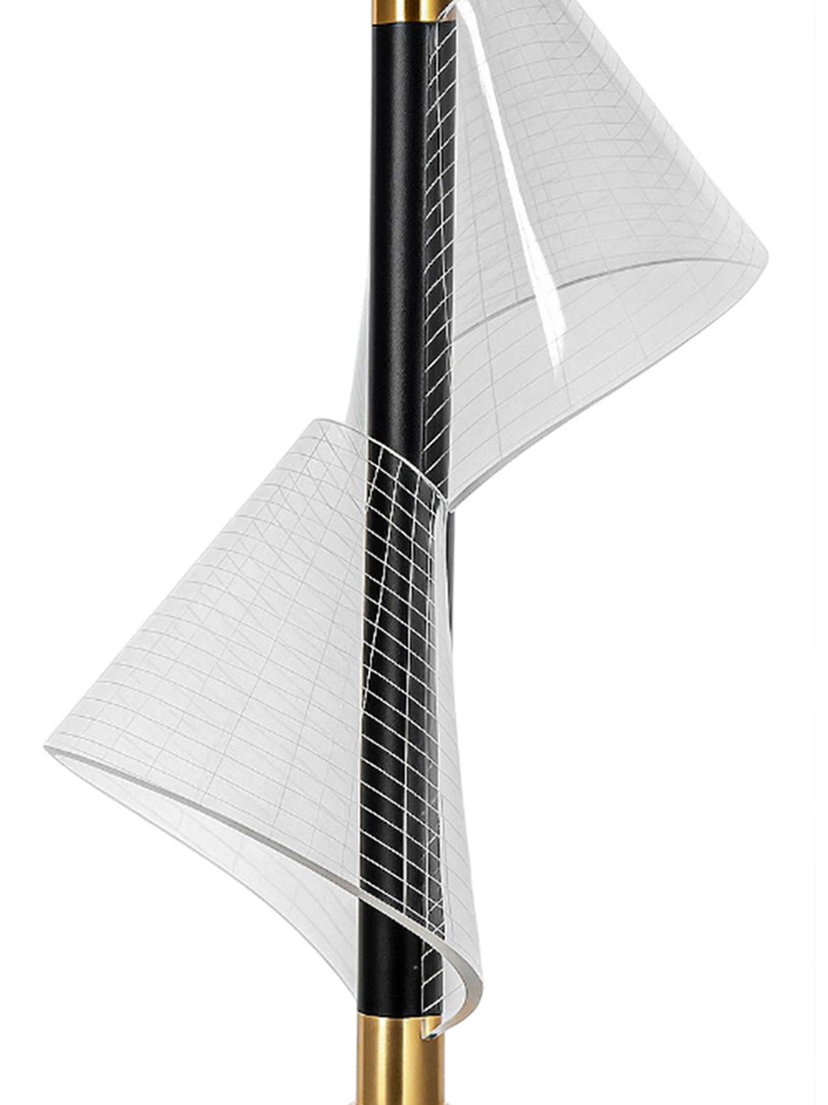 Aarvi Decor Fibreglass Modern Led Table Lamp