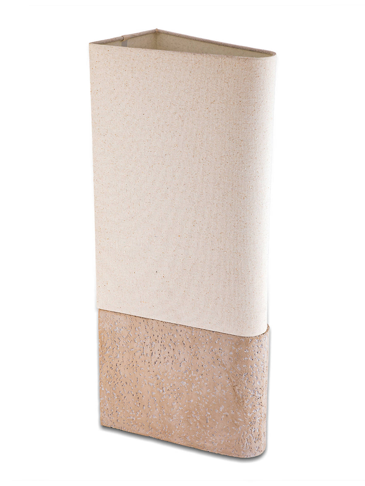 Aarvi Decor Beige Stone Decorative Terra Block Lamp · One Size