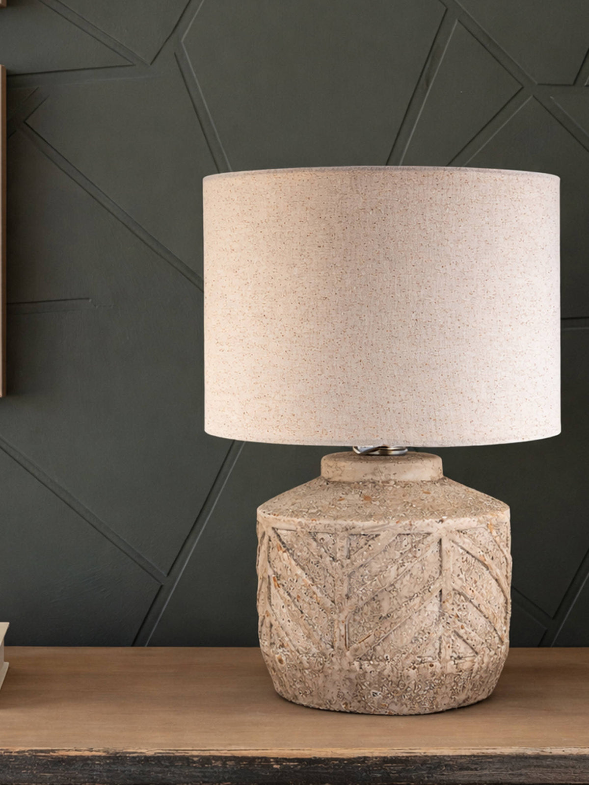 Aarvi Decor Beige Terra Cotta Decorative Royale Luxe Table Lamp · One Size