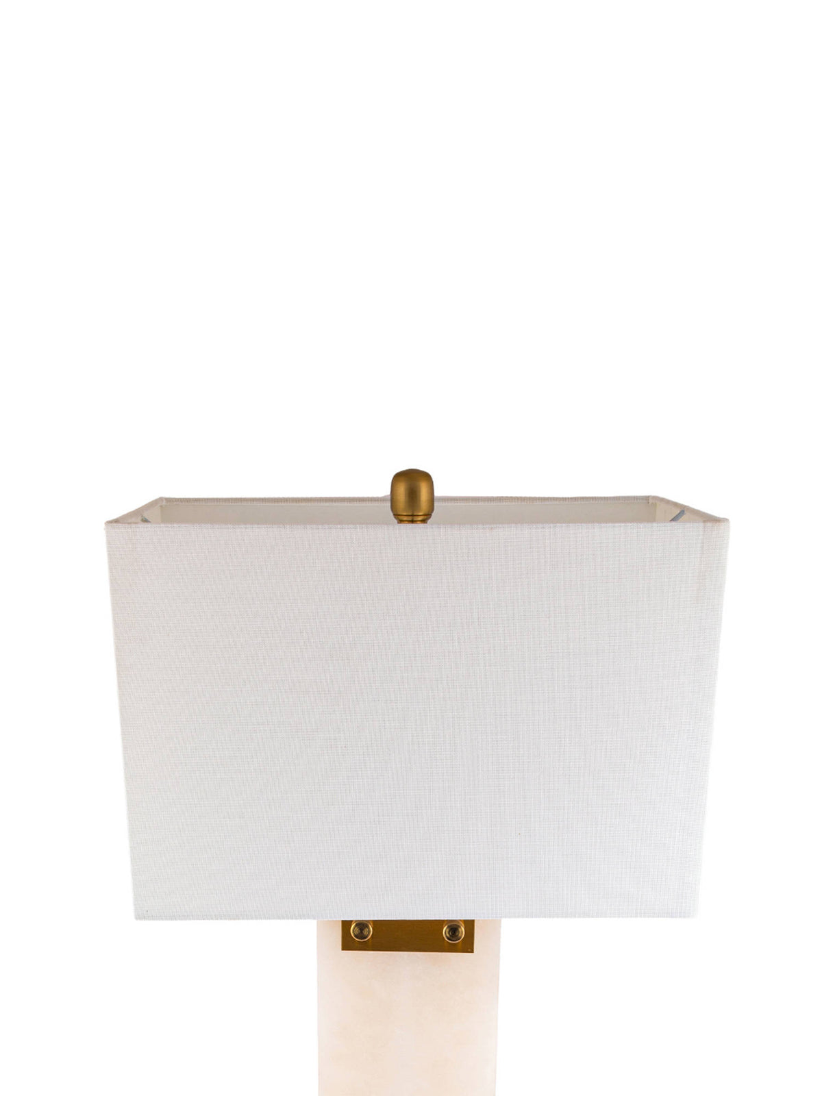 Aarvi Decor White Onyx Decorative Imperial Table Lamp