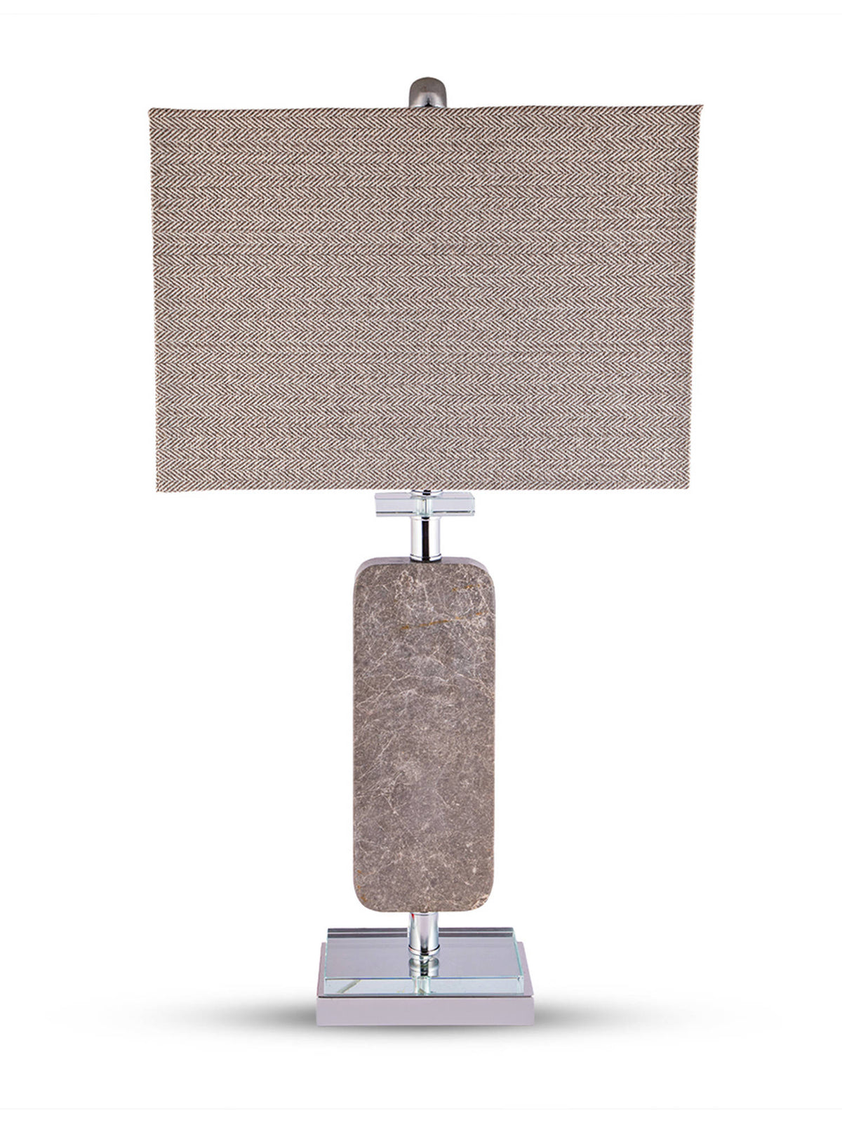 Aarvi Decor Grey Marble Decorative Table Lamp · One Size