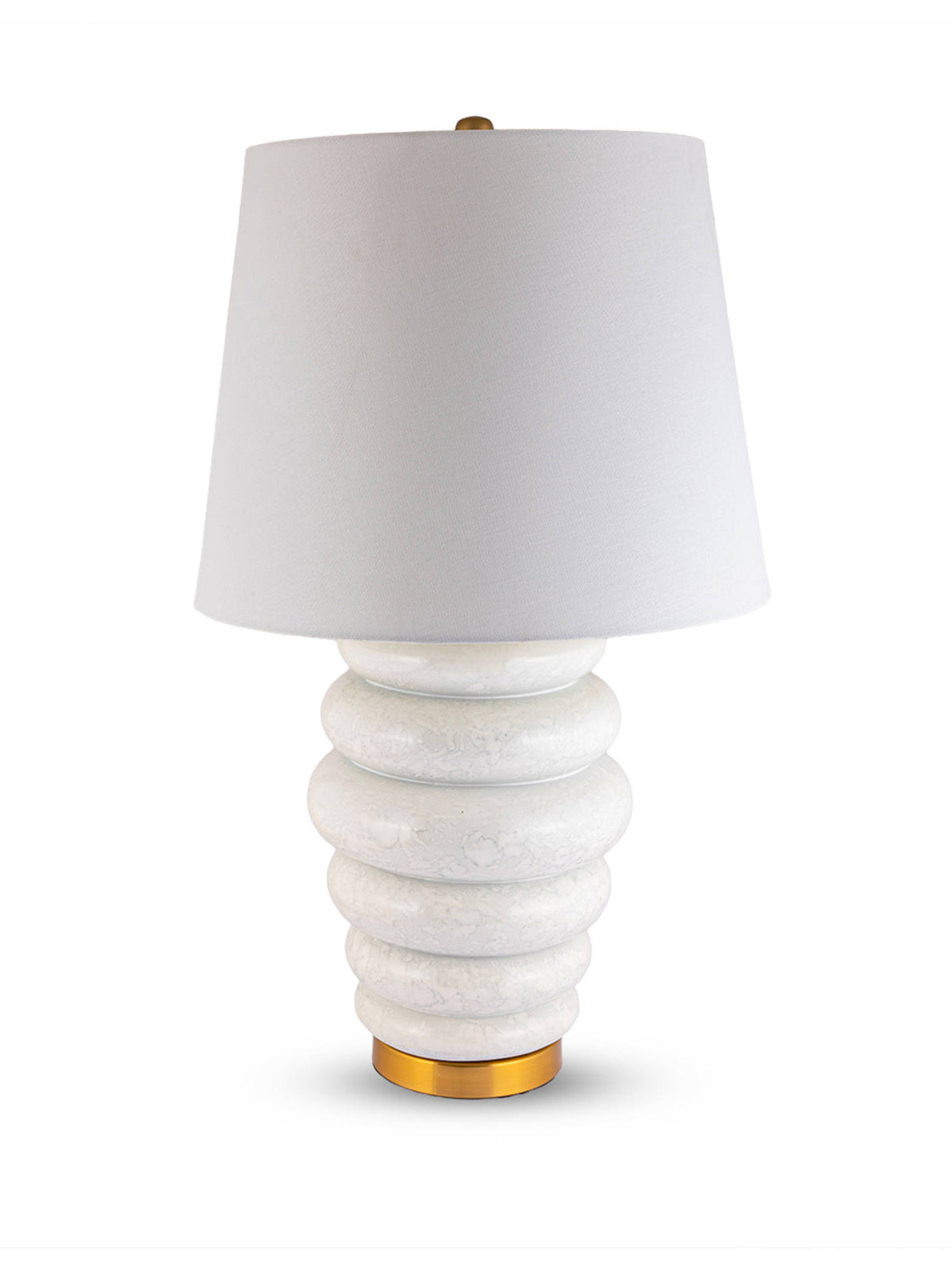 Aarvi Decor White Resin Decorative Opal Grandeur Table Lamp · One Size