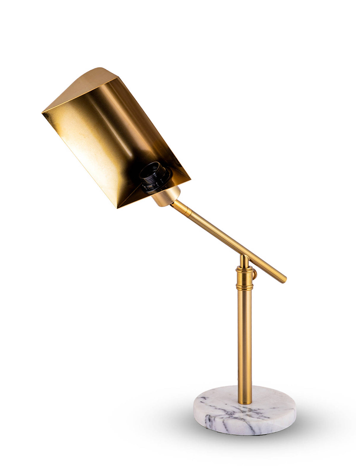 Aarvi Decor Gold Metal Decorative Apex Desk Lamp · One Size
