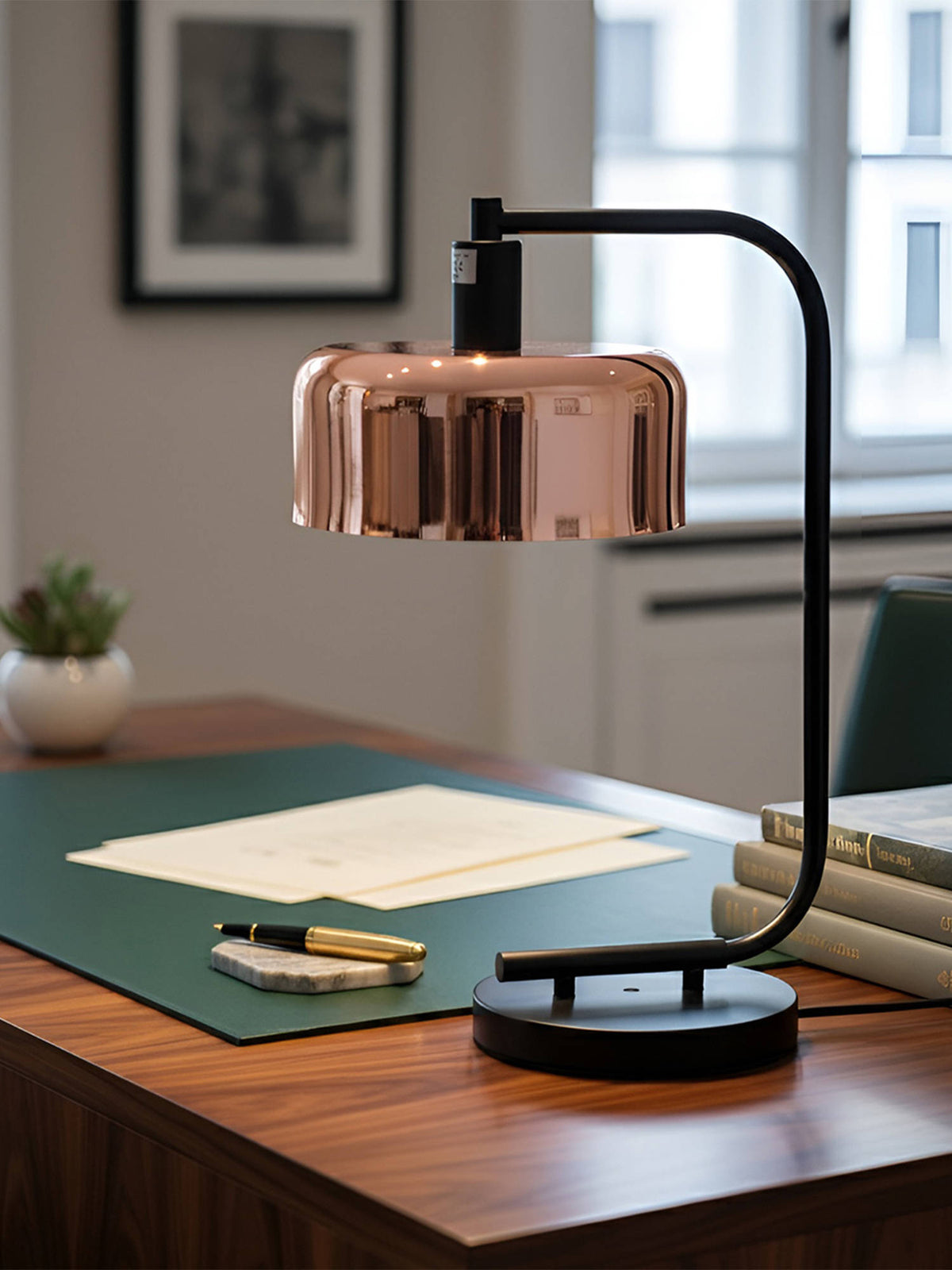 Aarvi Decor Copper Metal Decorative Glow Lamp