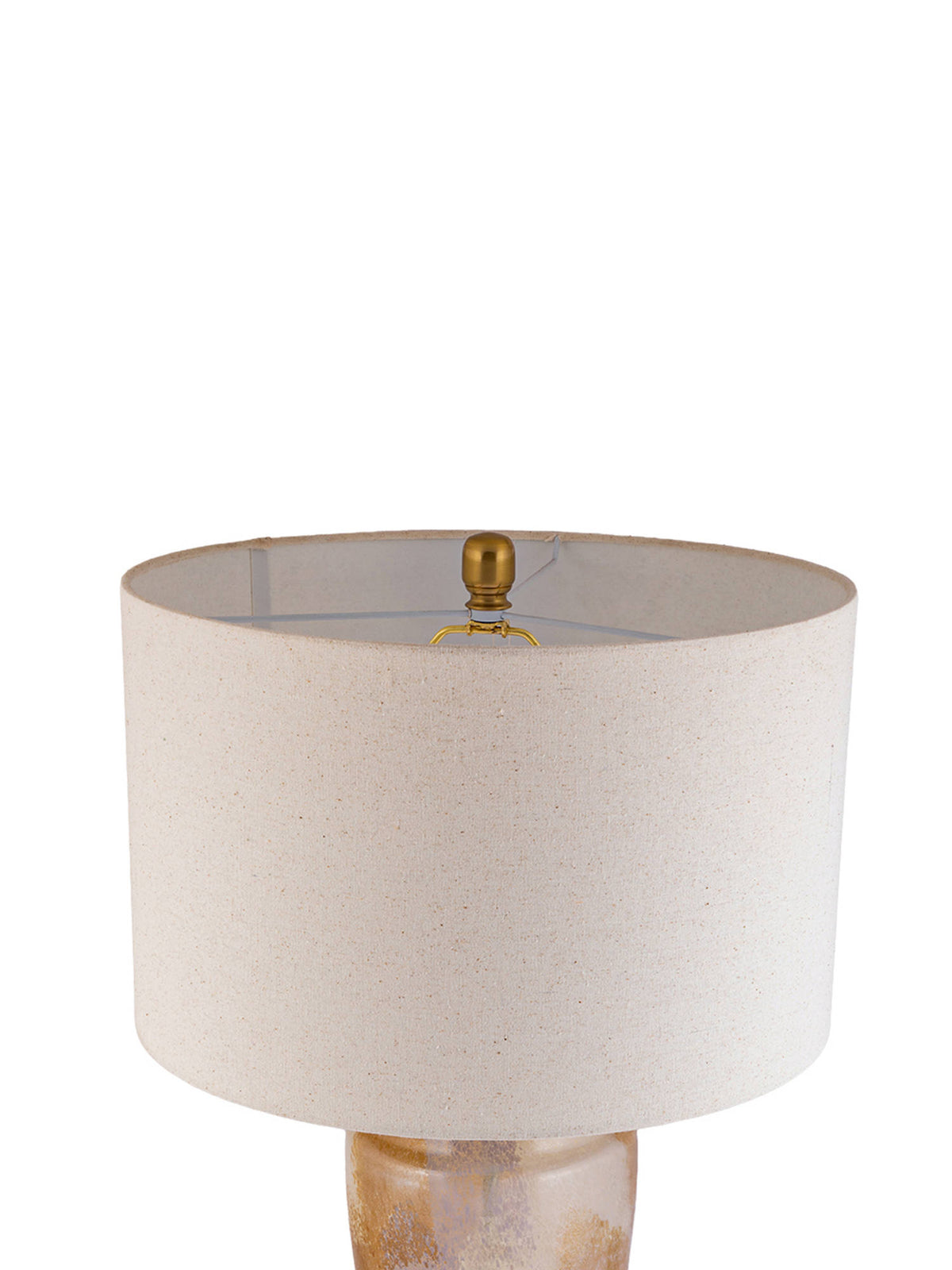 Aarvi Decor Multi-Color Glass Decorative Eclipse Elegance Table Lamp