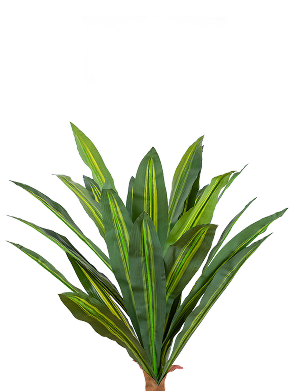 Aarvi Decor Green Vibrant Artificial Dracaena Fragrans Plant Big Size For Home Decor Without Pot