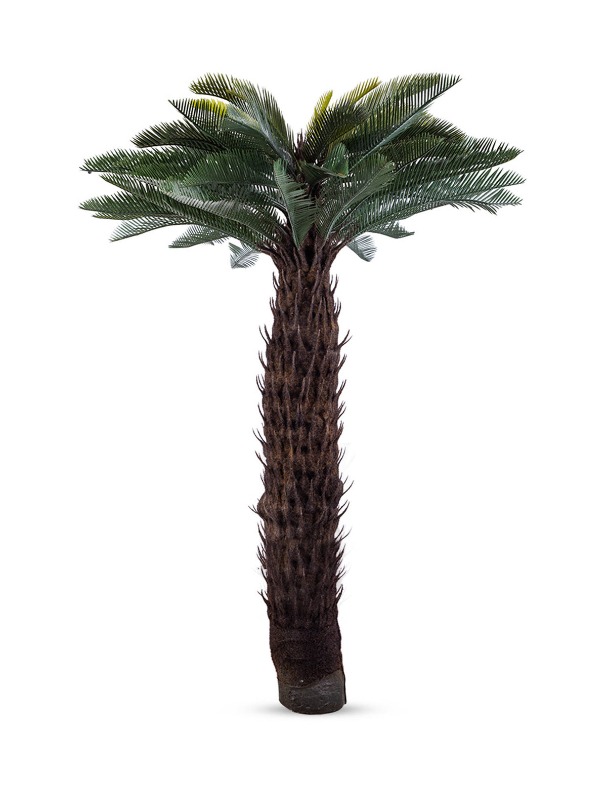Aarvi Decor Green Cycas Palm Artificial Plant Big Size For Home Decor Without Pot